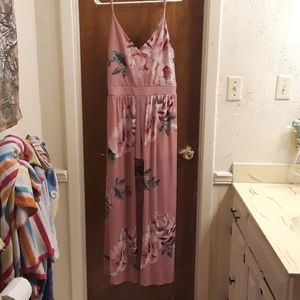 Romper with long back